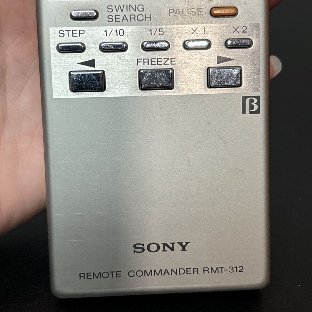 SONY BETA REMOTE COMMANDER RMT-312 Untested - Picture 5 of 7